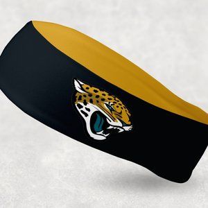 2 Pack - NEW - Reversible Jacksonville Jaguars Headband